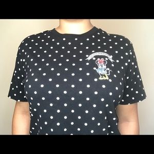 Polka Dot Minnie Mouse t-shirt.